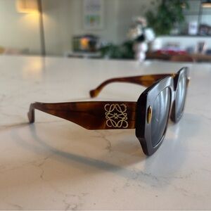 Loewe Tortoise Anagram Sunglasses - Like New!